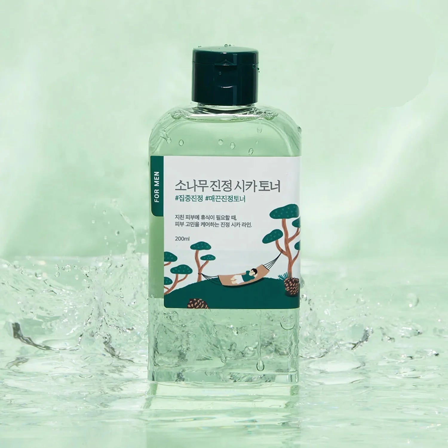 Round Lab For Men Pine Calming Cica Toner 200m