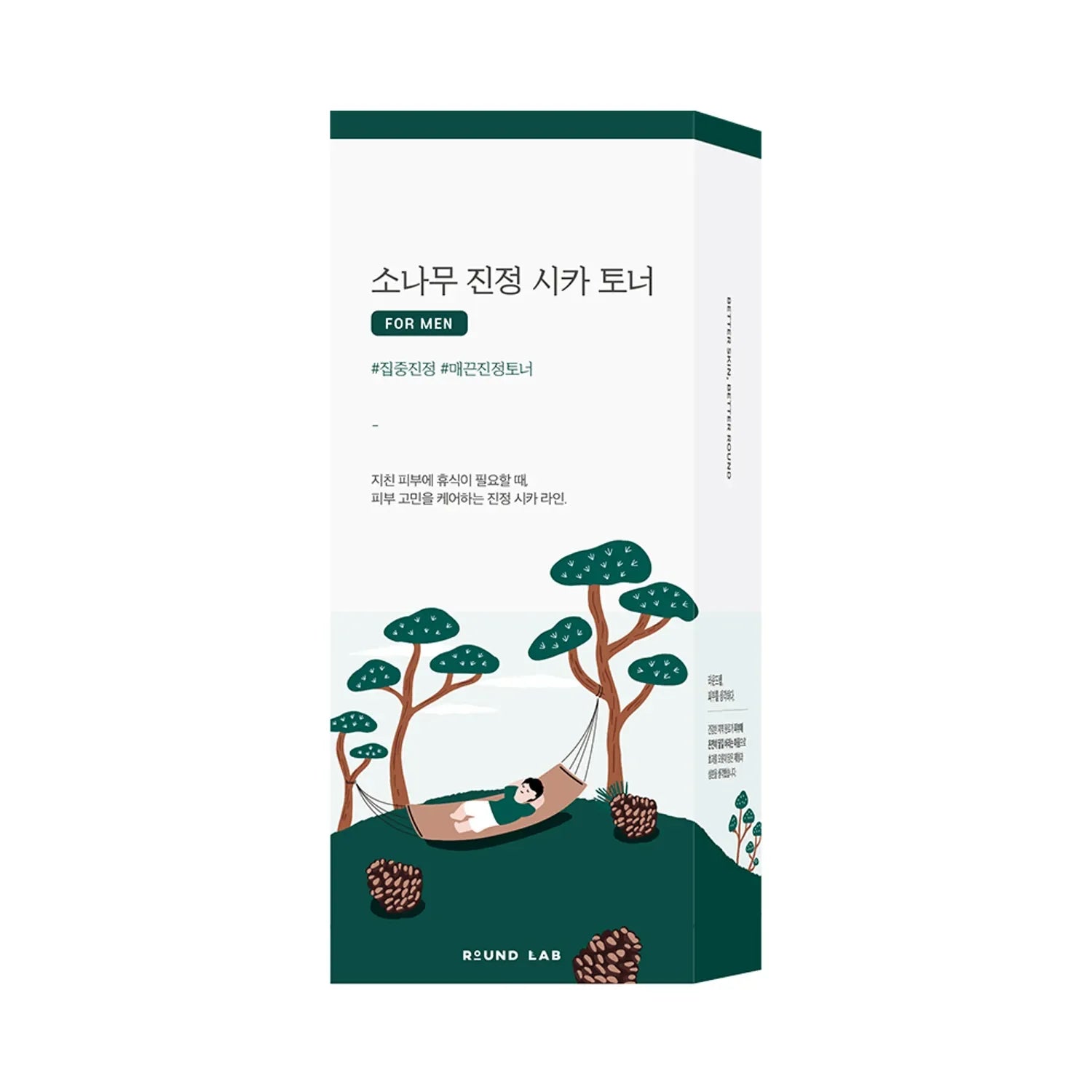 Round Lab For Men Pine Calming Cica Toner 200m